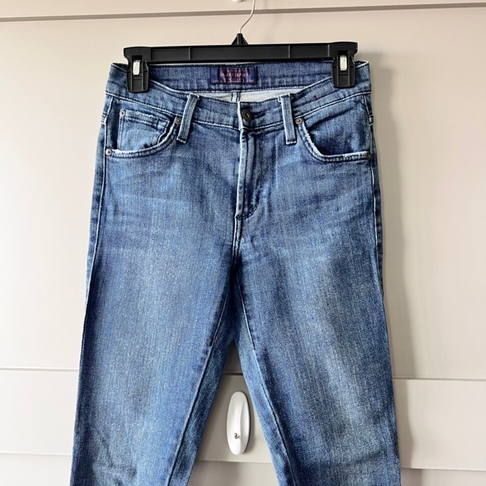 James Jeans Women's Skinny Jeans Blue Wash Stretch Denim Size 26 James Twiggy - Picture 2 of 13